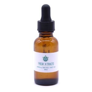 1000mg CBD Isolate Tincture – Mint (30ml)