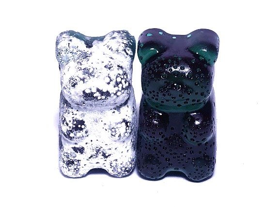 200mg THC Blue Raspberry Hard Candy