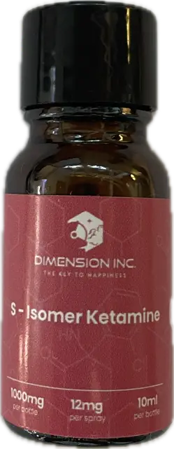 S – Isomer Ketamine – Flavoured Nasal Spray – by “Dimensions Inc” - Image 4