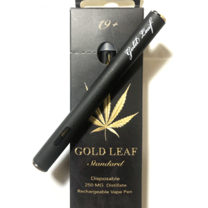 Gold Leaf Disposable Shatter Vape Pen Berry (250mg THC)