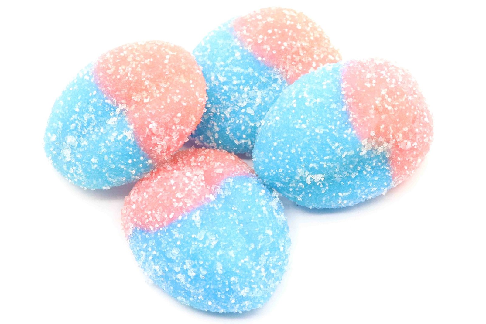 20mg THC Gummies – Blue Raspberry Slices