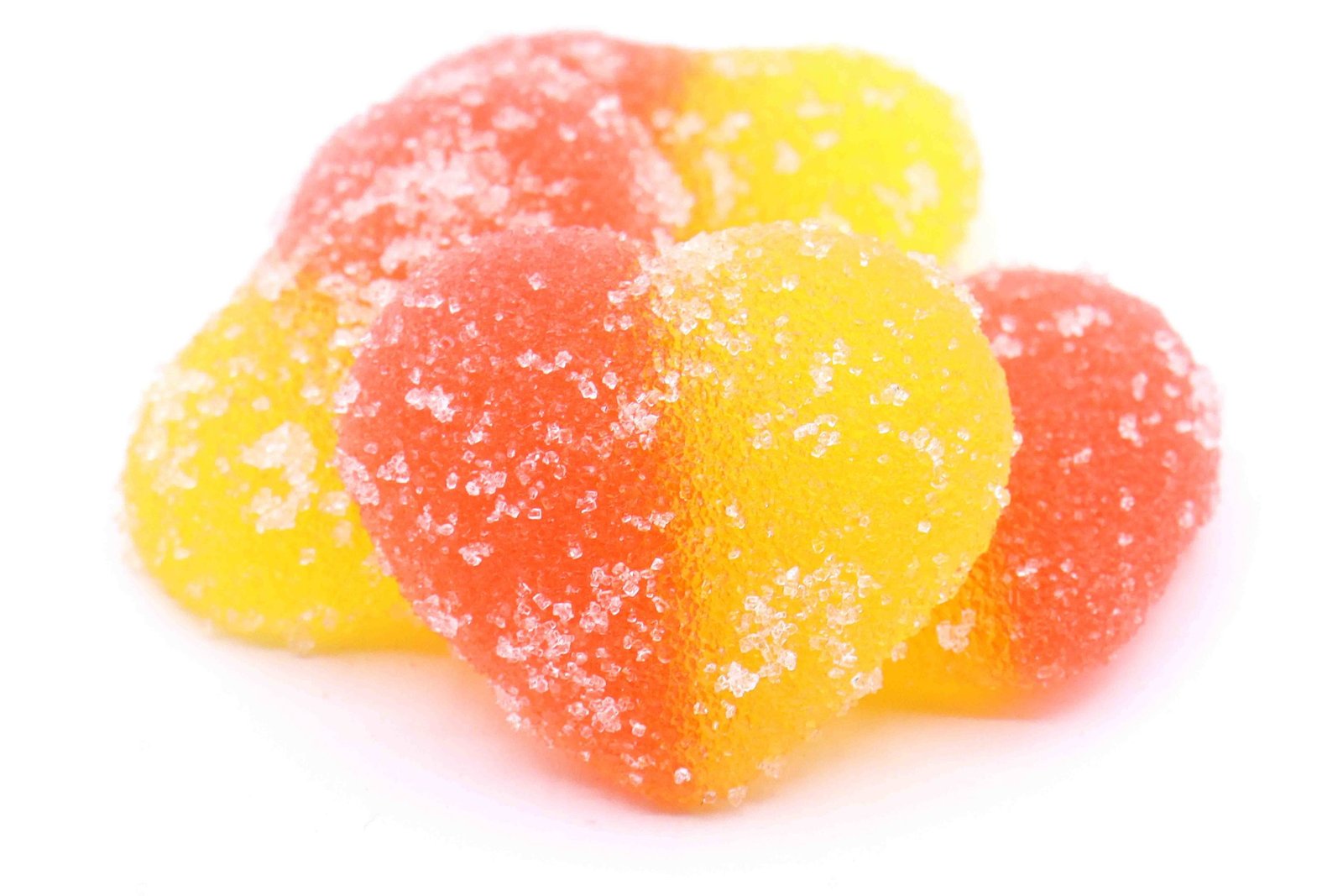 10mg CBD Full Spectrum Gummies – Juicy Peach Hearts