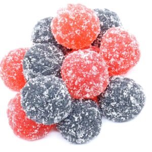 20mg THC Gummies – Sour Fruit Juice Berries