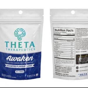 Theta Therapeutics Awaken – Mushroom Gummies – Assorted Flavour Blend